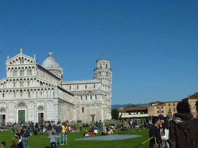 Platz der Wunder in Pisa  Foto: Christel Seiffert